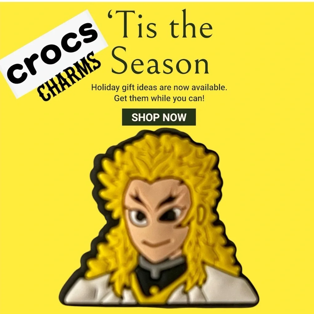 Crocs Charm in Demon Slayer and Others  NEW